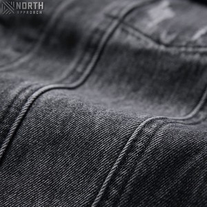 Custom Logo Print Front <b>Casual</b> Streetwear Wholesale Fashion High Quality Breathable Winter Denim <b>Jacket</b> <b>Mens</b> <b>Jackets</b> - Product Image 3