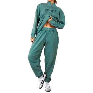 เสื้อฮู้ดแบบซิปสำหรับผู้หญิงผ้าคอตตอนซักแบบ2 in 1สไตล์วินเทจสำหรับฤดูหนาว100% - Product Image 1