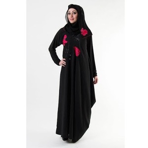 Por encargo Eid Ramadán vestido largo árabe Abaya venta al por mayor islámico mujeres Abayas para las señoras más tamaño árabe islámico ropa - Product Image 3