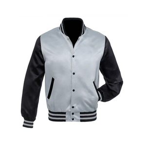 Chaquetas universitarias para hombre, personalizadas en satén, chaquetas universitarias de fútbol americano, chaqueta de béisbol universitaria personalizada para hombre - Product Image 5