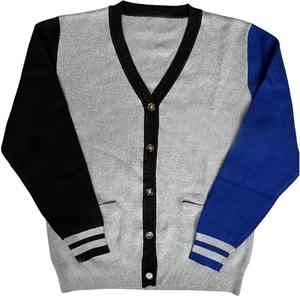 Pull en maille à col rond personnalisé 100% coton Option logo sur le devant pour les superpositions d'hiver Vêtements de plein air ou look professionnel décontracté - Product Image 5