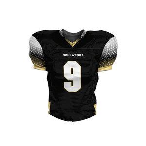 Uniformes de Fútbol Americano NOKI WEARS al por Mayor, 100% Poliéster, Conjuntos Personalizados con Logotipo, Transpirables, de Secado Rápido, Tallas Grandes para Equipos - Product Image 5