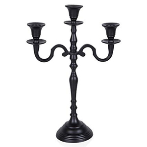 4 Arms Candle Holder, Metal Gold Silver 5 Branches Candle Stick Stand European Style <b>Candelabra</b> for Dinner Wedding Home Decor - Product Image 5