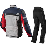 Combinaison de moto pour homme de haute qualité 2025 en Cordura, imperméable, coupe-vent, respirante, séchage rapide, anti-UV, grande taille