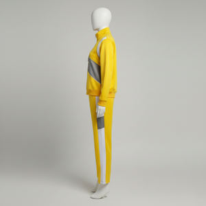 Nouveau survêtement évasé de haute qualité 2025, respirant, manches longues, streetwear, impression sérigraphique, décontracté, poids lourd, service OEM pour femmes - Product Image 3