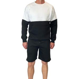 Conjunto de Sudadera y Pantalones Cortos a Juego para Hombre, Ropa Deportiva Informal de Verano, Proveedor de Fábrica con Etiqueta Privada OEM Personalizada - Product Image 1
