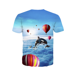 Camiseta de servicio personalizado de calidad, camisetas de manga corta con estampado de sublimación para hombres, camisetas de sublimación para hombres - Product Image 2