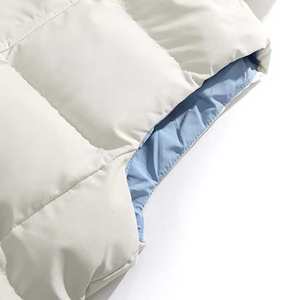 Classic High Quality Brand <b>Men's</b> Casual Reversible Puffer Vest Crew <b>Neck</b> Body <b>Warmer</b> Winter Outdoor Jacket - Product Image 4