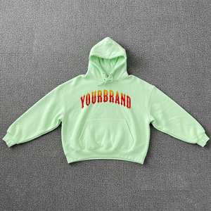 Sudadera con Capucha Extra Grande para Mujer, Estilo Hip Hop, Transpirable, con Logotipo Bordado Personalizado, Modelo 2025 - Product Image 1