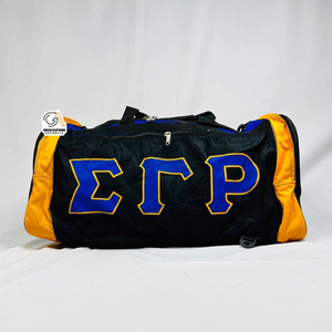 Hot Selling Sigma Gamma Rho Sorority Fitness Wet and Dry Nylon Duffel <b>Bag</b> Large Capacity Waterproof Sports <b>Travel</b> Duffle <b>Bag</b> - Product Image 3
