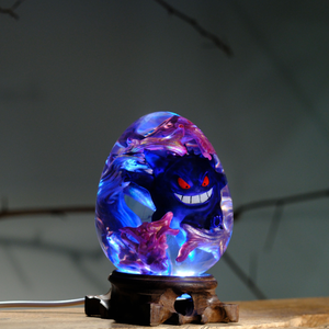 <b>Lamp</b> custom resin, Snolax <b>lamp</b> resin, custom night light, po.ke.mon <b>lamp</b> epoxy, art deco <b>lamp</b>, Personalized gift, Handmade gift - Product Image 6