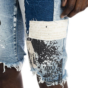 Novedad 2024: Shorts de Mezclilla Casuales de Alta Calidad para Hombre, Estilo Urbano, Corte Recto, Secado Rápido, Transpirables, Moda de Verano - Product Image 5