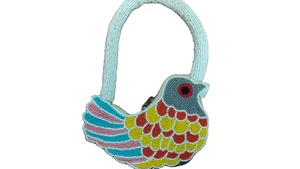 Thiết Kế Độc Quyền Micky Chuột Hình Đính Cườm Ví Tùy Chỉnh Màu Sắc Phim Hoạt Hình Phong Cách Với Dây Kéo Đính Cườm Ví Ấn Độ Nhà Cung Cấp - Product Image 3