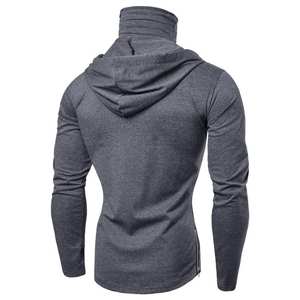 Vente en gros sweat à capuche avec logo personnalisé pour homme chemise à capuche de sport avec masque grand masque à manches longues à capuche unisexe - Product Image 3