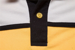 Fournisseur de gros Polos sur mesure pour hommes, nouveau style Street Wear à manches courtes, polos imprimés tricotés et respirants - Product Image 4