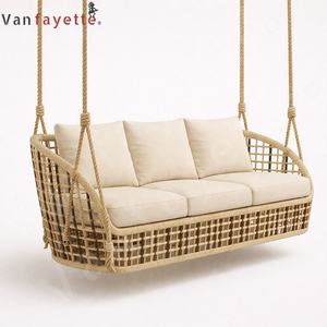 Двухместные садовые качели-гамак, двухместное подвесное кресло-качели, двухместный садовый шезлонг - Product Image 5