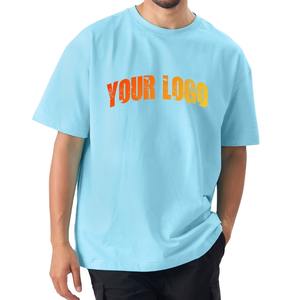 เสื้อยืดผ้าฝ้ายโอเวอร์ไซส์สำหรับผู้ชายเสื้อยืดทรงหลวมใส่ได้ทั้งชายและหญิงทรงหลวมไซส์100% น้ำหนัก300กรัม - Product Image 4