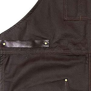 Wholesale Customizable Factory Made Premium Cowhide <b>Leather</b> Kitchen <b>Apron</b> Heavy Duty Professional Manufacture Adjustable Durable - Product Image 6