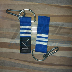 Jiu jitsu porte-clés étiquette personnalisée karaté taekwondo arts martiaux bjj porte-clés fabriqués au pakistan - Product Image 1
