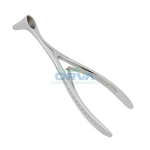 Espéculo Nasal de acero inoxidable alemán, juego de instrumentos médicos ENT cortos de 155MM, fuente de alimentación Manual para sala quirúrgica - Product Image 1