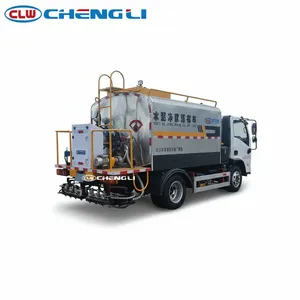รถบรรทุกจ่ายยางมะตอยอัจฉริยะ Dongfeng D6 4x2 5000 ลิตร พร้อมระบบพ่นบิทูเมนสำหรับงานก่อสร้างถนน - Product Image 3