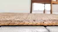 Tapis et ensemble de zone de jute naturel de taille personnalisable faits à la main chemin tressé de Style ferme rustique pour le salon