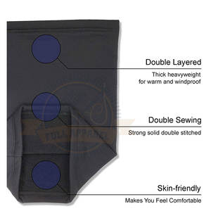 Pañuelo étnico de algodón ligero superventas, calentador de cuello con patrón sólido, precio al por mayor, pañuelo tubular de gran oferta - Product Image 2