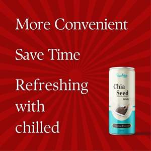 Bebida de Semillas de Chía de 320 ml, Sabor Original de Interfresh Vietnam, Fabricante de Bebidas y Servicio Global OEM ODM - Product Image 5