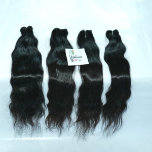 <b>Cheap</b> 100% Natural Color Black Kinky Silky Bundle wave Deep Wave Remy Indian Human Hair <b>Extensions</b> for Women - Product Image 2
