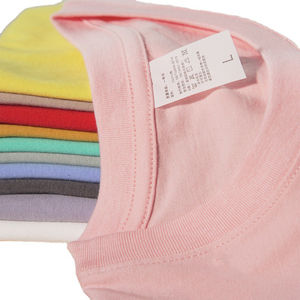 Camisetas de talla grande con cuello redondo 100% Fabricantes de ropa Premium Camisetas de hombre en blanco personalizadas - Product Image 4