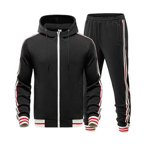 Chándal Premium de 2 piezas, chándal de entrenamiento de manga larga, chándal con cremallera completa para gimnasio, jogging y deportes, servicio OEM disponible - Product Image 1