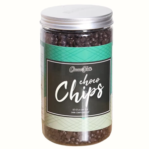 Chocolate Sólido de Alta Calidad OEM/ODM HALAL al por Mayor, Envío Inmediato, Chispas de Chocolate Negro para Repostería y Galletas - Product Image 1