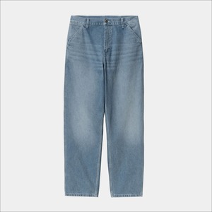 กางเกงยีนส์ทรงหลวมขาตรงวินเทจสำหรับผู้ชายกางเกงยีนส์ซักได้โลโก้ออกแบบได้ตามต้องการ - Product Image 1