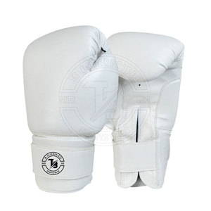 Gants de boxe en cuir véritable de haute qualité marque privée personnalisée respirante pour la vente en ligne - Product Image 1