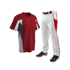 Nouvelle arrivée meilleur matériel uniforme de Baseball Top ten produit d'usure d'équipe ensemble de maillots de Baseball pour hommes uniforme de Baseball Softball - Product Image 6