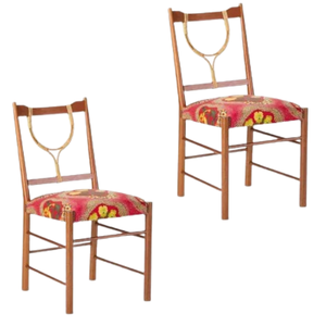 Chaise de salle à manger de haute fabrication avec meubles de salle à manger en bois massif et dos en rotin prix de gros d'Indonésie - Product Image 1