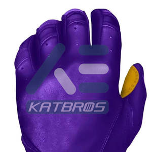 Gants de frappe de baseball en cuir, design personnalisé, prix abordable, vente chaude, conçus pour le contrôle du swing - Product Image 3