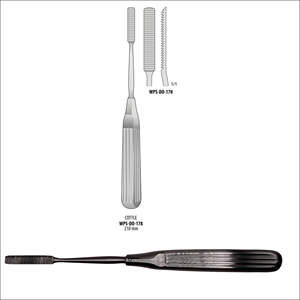Lime à os chirurgicale Cottle pour rhinoplastie, outil de précision pour le lissage des os nasaux ORL, kit chirurgical manuel, hôpital, clinique, classe I - Product Image 4