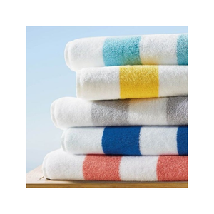 Serviette de plage Blue Cruise 34x70 pouces, haute densité, texture gaufrée moelleuse, pour piscine, plage, voyage, loisirs d'été, avec expédition rapide mondiale - Product Image 4