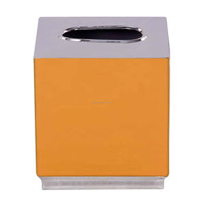 Servilletero decorativo para el hogar de alta calidad perfecto para la mesa del comedor de la Oficina (amarillo) - Product Image 1