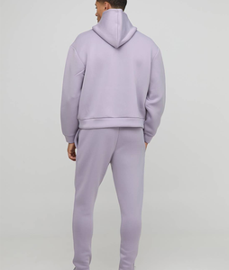 Conjunto Deportivo de Algodón para Hombre, Sudadera con Capucha y Pantalones Deportivos Extra Grandes, Color Personalizado, Muy Popular - Product Image 6