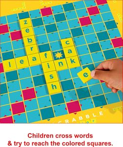 Jeu de société éducatif en plastique personnalisé pour les jeunes, jeu de puzzle de lettres, jeu d'apprentissage pour enfants de 4 à 6 ans, sac de rangement, voyage - Product Image 5