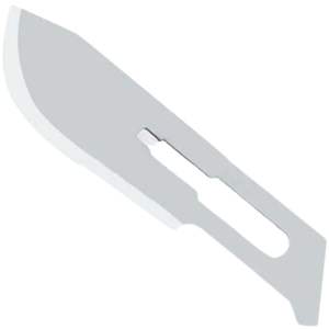 100 pièces lames de scalpel #10 pour poignée n ° 3 lames chirurgicales stériles en acier au carbone Instrument médical - Product Image 2
