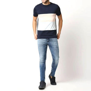 La última camiseta transpirable para hombre con logotipo personalizado, ropa informal de gran tamaño, 100% algodón, camiseta para hombre, ajuste holgado, estampado - Product Image 4