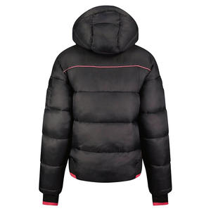 Poignets élastiques exclusifs Adventurewear femmes veste bouffante poches à glissière durables veste de vêtements d'hiver avec patchs personnalisés - Product Image 4