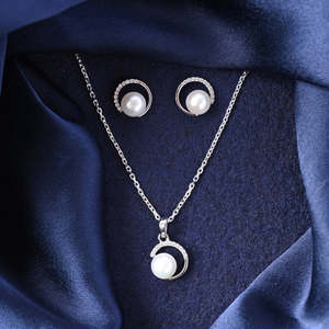 Juegos de Joyería Fina de Plata de Ley 925 Premium, Compre en Línea Elegantes Pendientes Colgantes - Product Image 2