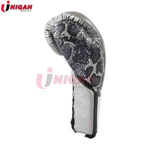 Guantes de boxeo de cuero de 16oz altamente recomendados, hechos a medida, gran oferta de alta calidad, diseñe su propio logotipo, equipo de entrenamiento al por mayor - Product Image 3