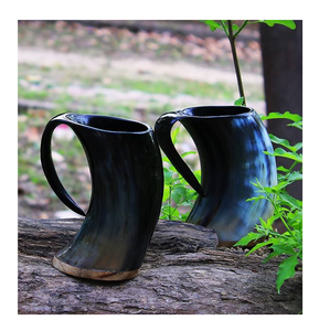 Mug à café en corne de buffle au design naturel, vente en gros, excellente qualité, vaisselle, mug en corne le plus vendu - Product Image 6