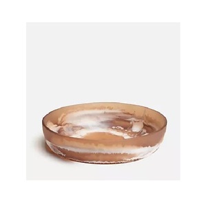 Bol poli brillant fabriqué à la main en résine écologique avec un design artistique unique pour une utilisation de fête de décoration de maison de pièce maîtresse de table - Product Image 4