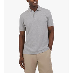 Logotipo personalizado Golf Piqué Polo Camiseta de lujo 170gsm Piqué Algodón Camisetas Polo De Hombre Diseño Hombres Pima Algodón Polo Camisas - Product Image 1